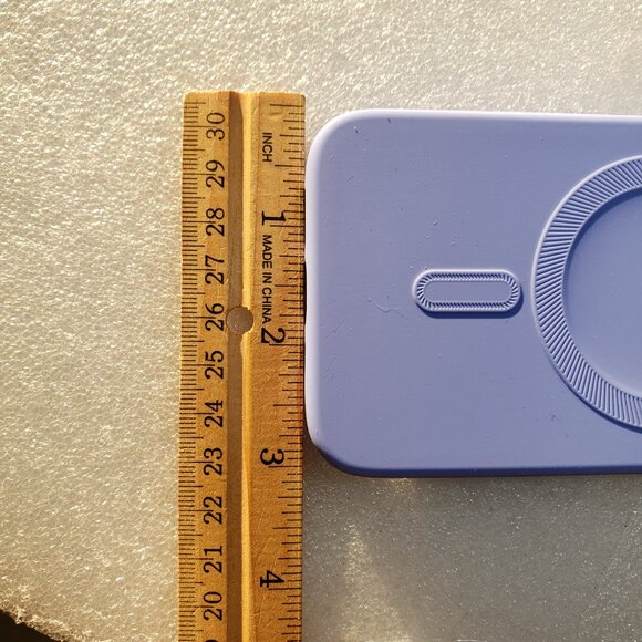 ESR MagSafe Soft Case Lavander Blue Clear Cloud Series For Iphone 16 Regular - Picture 5 of 11